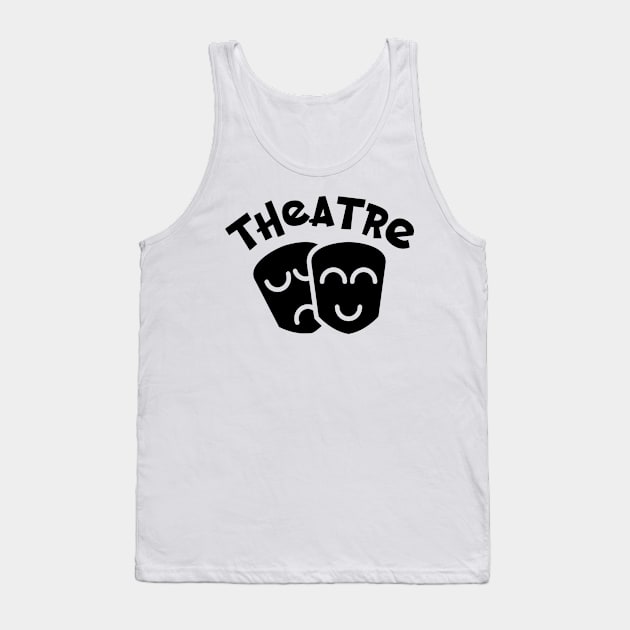 Theatre Tank Top by colorsplash